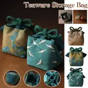 Portable Tea Teaware Storage Bag Travel Teapot Teacup Cloth Pouch Gift Bag New