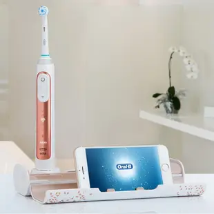 德國百靈Oral-B-Genius9000 3D智慧追蹤電動牙刷(玫瑰金)-V3 歐樂B