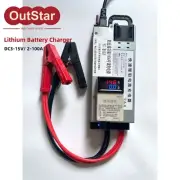 DC3-15V 2-100A Adjustable Iron Phosphate Ternary Lithium Battery Charger #hot