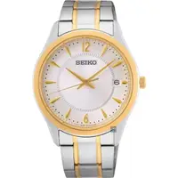 在飛比找momo購物網優惠-【SEIKO 精工】CS 城市簡約手錶 送行動電源(SUR4