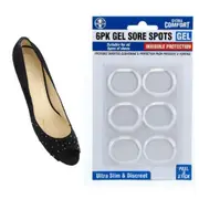 6PCS Non-slip Insoles Gel Patch High Heel Flip Flop Silicone Women Self-adhesive