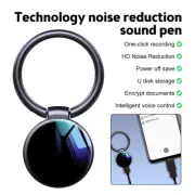 Mini Digital Voice Activated Recorder 8G-32G Keychain Audio Recording Device AU