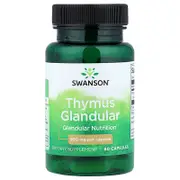 Swanson, Thymus Glandular, 500 mg, 60 Capsules
