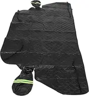 MAGICLULU -Weather Windshield Cover Car Frost Windshield Cover Oxford Cloth Material Universal Fit Protects Against Ice Easy Installation