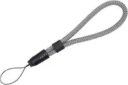 VKO Soft Camera Wrist Strap, Rope Hand Strap for Point-and-Shoot, Mirrorless, Small Cameras - Grey