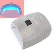66W Nail Dryer LED Lamp UV Light Polish Gel Curing Machine 15600mAh Manicure