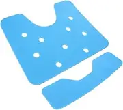 BUGUUYO 1set Non- Shower Chair Cushion for Seniors Bath Chair Pad Efficient Drainage and Enhanced Comfort for Elderly and Pregnant Women Versatile Fit for Shower Stools and Benches