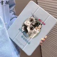 在飛比找蝦皮商城精選優惠-ins韓國可愛貓咪 iPad 10保護套 平板保護殼 202