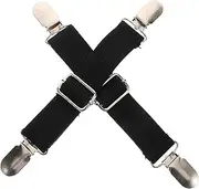Multi-function Boot Straps for Pants Elastic Trousers Stirrups Clip Secure Fasteners for Women's Bed Sheets and Motorcycle Gear