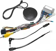 CAN Bus Decoder Radio Wiring Harness Adapter Connector USB Cable Compatible for Chevrolet Spark 2019-2021