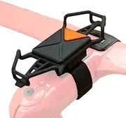 Genérico Mobile Phone Holder – Bike Mobile Holder | 360° Rotation Mobile Phone Holder for Motorcycle Fits All Handlebars Multifunctional Strap for Safe Cycling Navigation and Quick Release