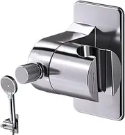 Adjustable Shower Head Holder | Strong Adhesive Adjustable Wall Mount Holder for Handheld Showerhead | Waterproof Bathroom Installation & Mounting Kits No Drilling for Rv