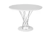 SK Designer Living | Replica Isamu Noguchi Cyclone Round Dining Table | White | 100cm