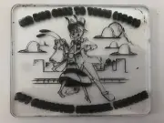 Laser etched plastic promo item paper weight art display Mr Bug Goes To Town '41