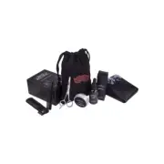 6pc Men's Republic Styling Kit with Storage Bag and Apron Beard Grooming