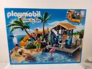 Playmobil 6979 Caribbean island beach Slide Palms Drinks Birds New 2015