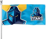 Gold Coast Titans NRL Pole Flag