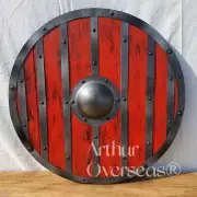 Bjorn Ironside Viking Shield Handmade Norse Shield for LARP Cosplay Wall Décor