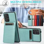 For Samsung A12 A52 A72 A11 A21S A51 A71 Case Leather Wallet Card Stand Cover