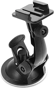 iplusmile Car Dash Camera Mount Holder Easy Installation Suction Cup Bracket Cameras Durable Material Secure Attachment for Enhanced Driving Experience