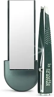 Beter – Tweezers with LED light and mirror La Pinzette, perfect eyebrow kit, ideal travel case
