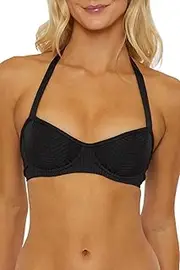 [ISABELLA ROSE] Women's Mallorca Underwire Bikini Top, Adjustable, Tie Back, Swimwear Separates