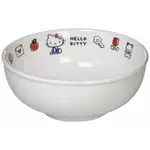 ♥小玫瑰日本精品♥HELLO KITTY 日本製 陶瓷碗公 陶瓷碗 飯碗 湯碗~3