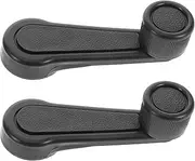 MUCKLILY Replacement Window Crank Handle Set for Car Quick Fit Front Operator Crank