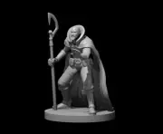 Arch Mage Male Commoner NPC 28mm Scale DND D&D Tabletop Mini