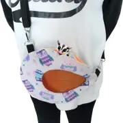 Sugar Glider Bonding Pouch Carrier Bag with Mesh Window Adjustable Strap for ...