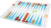Well Home Backgammon Set, Clear