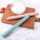 Heat-Resisting Silicone Rolling Pin Non-Stick Flour Roller Bread Roller Baking