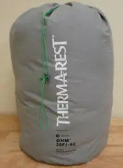 Therm-a-Rest OHM Regular 20F/-6C Balsam Ultralight 900 fill sleeping bag