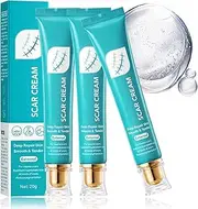 Advanced Repair Scar Cream for Men and Women, Scar Repair Cream, Skin Scars Removal Repairs, Skin Smoothing Firming and Fading, Reduces of Scars,Stretch Marks, Acne Marks (3PCS)