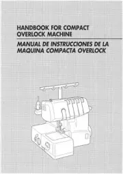Brother DZ1234 Overlock Serger Owners Instruction Manual Reprint