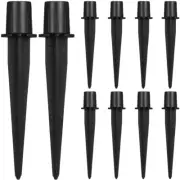 10 Pcs Ground Rod Pathway Lights Stakes Replacement Spike for Solar