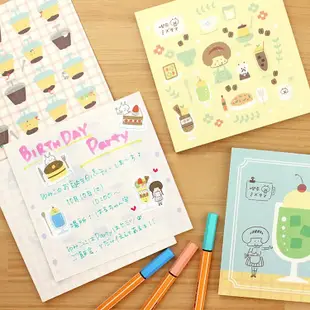 PAPIER PLATZ Mizutama Memo Pad/ Menu