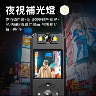 【Jinpei 錦沛】真 4K 解析度、APP即時觀看、180度旋轉鏡頭、自行車錄影、 針孔攝影機 微型攝影機 密錄器JS-06B