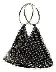[NINA] Lia Mesh Bag In Black