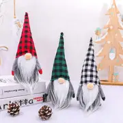 3 Pack Gnomes Christmas Decorations Home Tabletop Ornaments Christmas Doll Decor