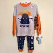 Disney Flannel Pajamas Star Wars Boys PJs with Cozy Indoor Socks