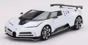 1:18 TRUESCALE Bugatti Centodieci White Top Speed TS0480 Model