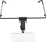 Magnifying Glasses with Light for Close Work High Definition LED Head Magnifier for Crafts and Circuit Board Repair Lightweight and Portable Design