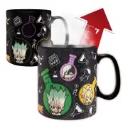 Dr. Stone Chibi Formula Heat-Change Ceramic Color Tea Mug ABYstyle