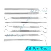Tooth Scraper Dental Calculus Remover Plaque Tartar Tools Scaler Explorer Probe