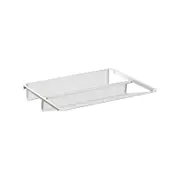 Flexi Storage Wardrobe White Mesh Shoe Rack
