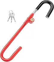 Cartman Steering Wheel Brake Lock, Vehicle Anti-Theft Security Brake Pedal Lock with Adjustable Length, Fit for Distance from Steering Wheel to Pedal Within 21"-30"