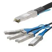 StarTech MSA Compliant QSFP+ Direct-Attach Twinax Breakout Cable - 3 m (9.8 ft) QSFP4SFPPC3M