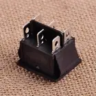 Black 3 Position On-off-On Car Boat Rocker Switch 6-Pins DPDT 10A 250V Parts