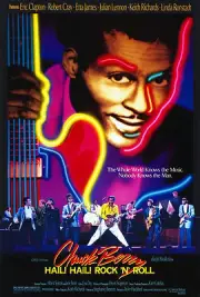 CHUCK BERRY HAIL! HAIL! ROCK 'N' ROLL (1987) ORIGINAL MOVIE POSTER - ROLLED